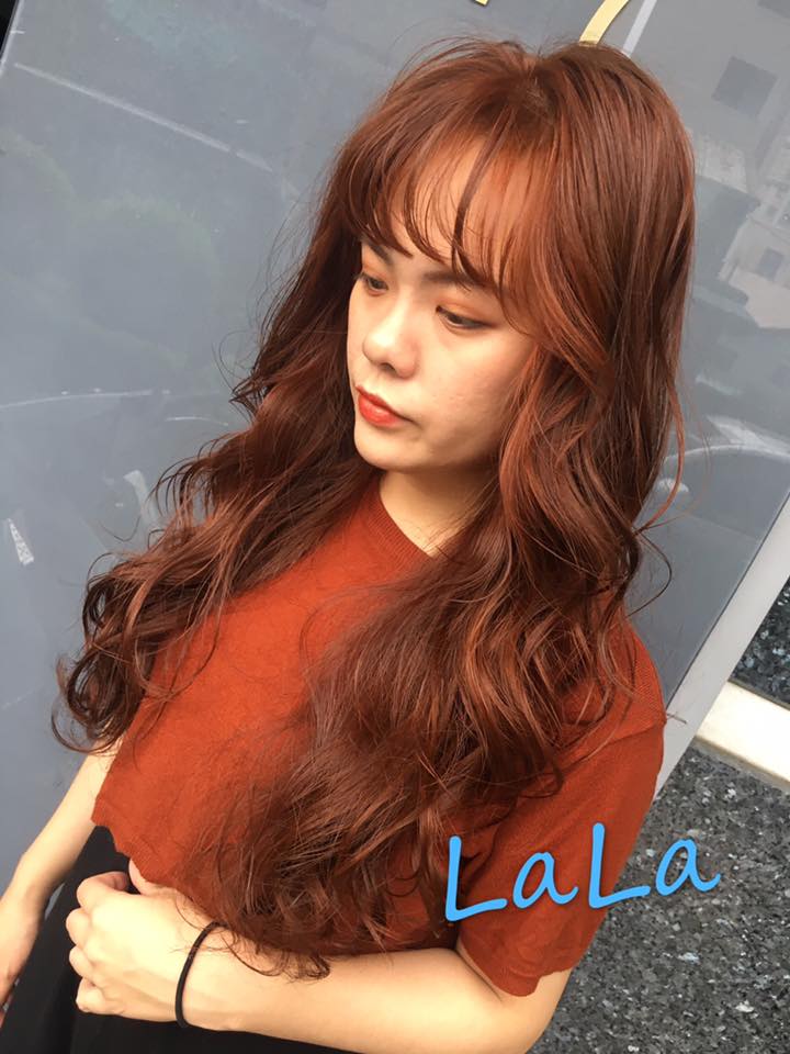 台中燙髮染髮推薦Edify LaLa設計師 帶點銅色調的咖啡色系