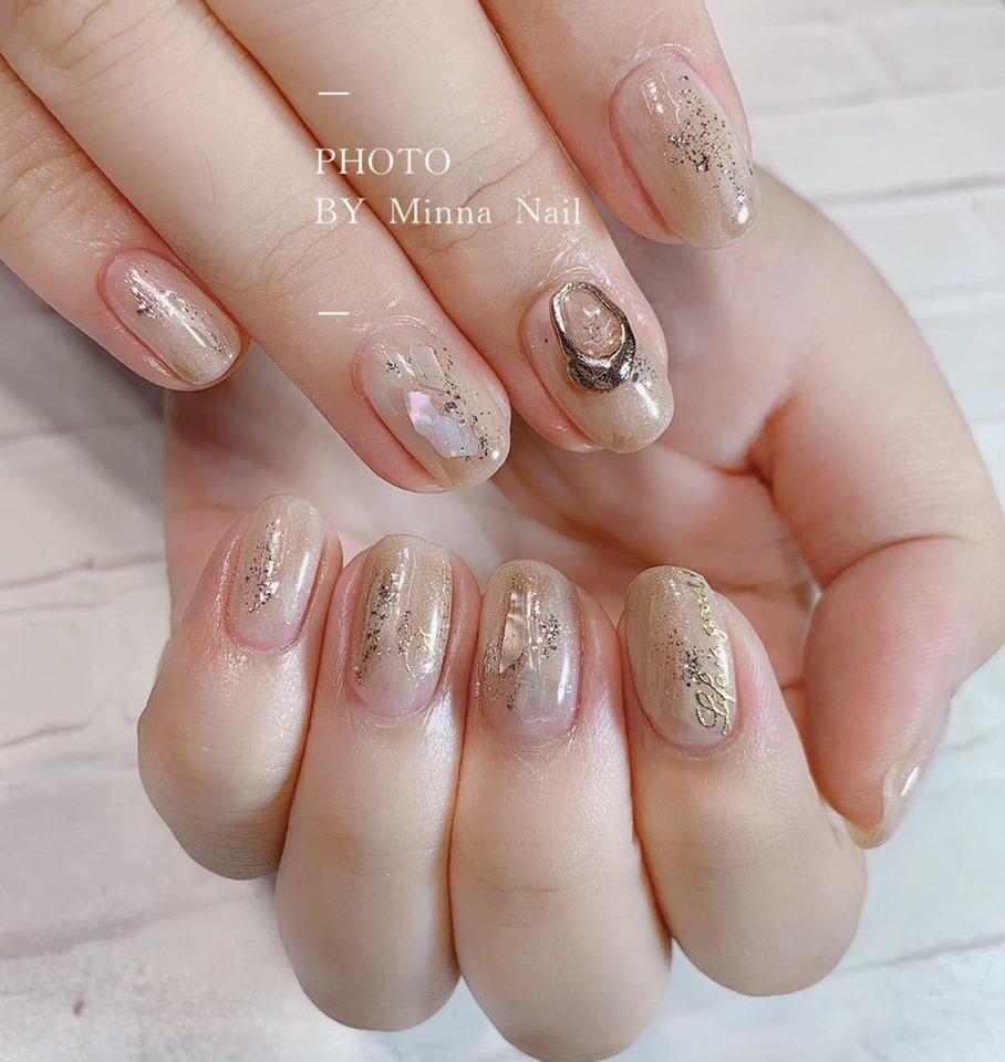 X 台中推薦美甲 Minna Nail 我最近，很少女心