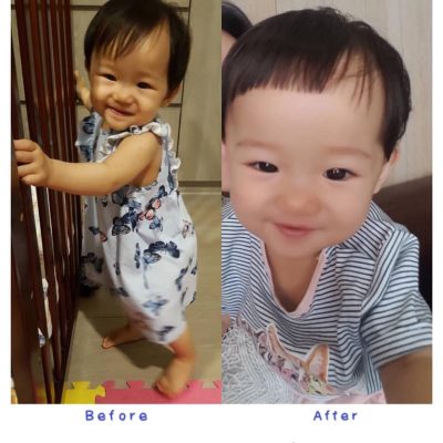 可愛的寶寶👶🏼 睡著也能剪👍🏻👍🏻